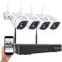 wireless security camera system with dvr